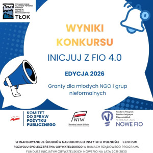 Wyniki oceny wniosków „Inicjuj z FIO 4.0” – edycja 2026